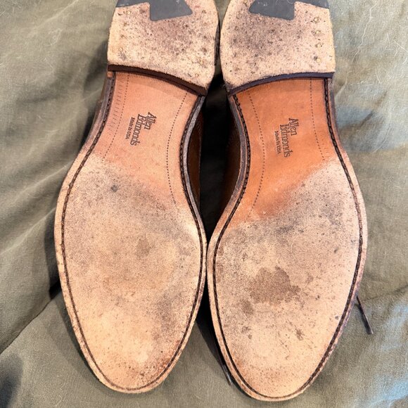 Allen Edmonds Park Avenue Shell Cordovan Oxford Dress Shoe Brown, Size 11D